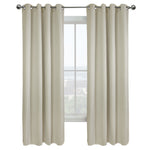 CommonWealthVigo Blackout Grommet Curtain Panel 52" x 95" Off-white