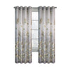 CommonWealthTwilight Room Darkening Grommet Curtain Panel 52" x 63" Grey