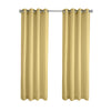 CommonWealthHarmony Light Filtering Grommet Curtain Panel 52" x 63" Yellow
