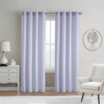 CommonWealthHarmony Light Filtering Grommet Curtain Panel 52" x 63" Lavender