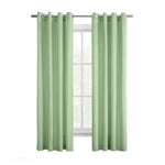 CommonWealthHarmony Light Filtering Grommet Curtain Panel 52" x 84" Celadon