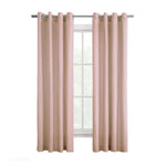 CommonWealthHarmony Light Filtering Grommet Curtain Panel 52" x 84" Rose