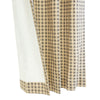 Checkmate Room Darkening Pole Top Curtain Panel Pair each 40" x 95" Grey