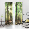 Photo Real Forest Pole Top Light Filtering Curtain Pair each 38" x 84" Multi