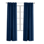 Weathermate Topsions Room Darkening Curtain Panel Pair each 40" x 84" Navy