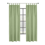 Weathermate Topsions Room Darkening Curtain Panel Pair each 40" x 63" Sage