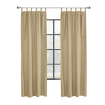 Weathermate Topsions Room Darkening Curtain Panel Pair each 40" x 63" Khaki