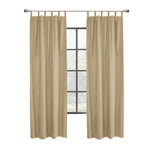 Weathermate Topsions Room Darkening Curtain Panel Pair each 40" x 84" Khaki