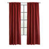 Weathermate Topsions Room Darkening Curtain Panel Pair each 40" x 63" Burgundy