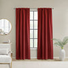 Weathermate Topsions Room Darkening Curtain Panel Pair each 40" x 84" Burgundy