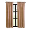 Checkmate Room Darkening Pole Top Curtain Panel Pair each 80" x 84" Burgundy