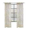CommonWealthVerdure Light Filtering Dual Header Curtain Panel 52" x 63" Green
