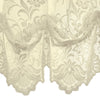CommonWealthLimoges Sheer Rod Pocket Balloon Curtain 55" x 63" Ivory