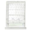 CommonWealthMona Lisa Sheer Rod Pocket Balloon Curtain 56" x 63" White