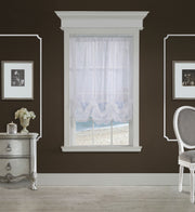 CommonWealthHathaway Sheer Rod Pocket Balloon Curtain 54
