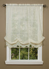 CommonWealthHathaway Sheer Rod Pocket Balloon Curtain 54" x 63" Cream
