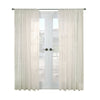 CommonWealthHathaway Sheer Rod Pocket Curtain Panel 54" x 96" Cream