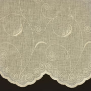 CommonWealthHathaway Sheer Rod Pocket Curtain Panel 54