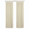 Weathermate Room Darkening Tab Top Curtain Panel Pair each 40" x 84" Natural