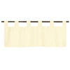CommonWealthWeathermate Room Darkening Tab Top Flat Valance 40" x 15" Natural