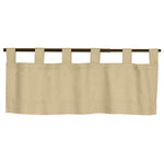 CommonWealthWeathermate Room Darkening Tab Top Flat Valance 40" x 15" Khaki