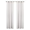 Weathermate Room Darkening Grommet Curtain Panel Pair each 80" x 84" White