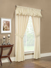 Prescott Room Darkening Rod Pocket Curtain Panel Five" One Set 80" x 84" Ivory