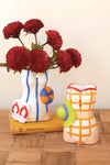 Ceramic Swimsuit Vase Set – Retro Beach Home Décor