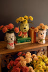 Ceramic Dog Vase Set – Fun Decorative Home Accents