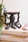 Cast Iron Octopus Trinket Tray – Coastal Tabletop Decor