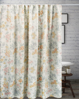 Greenland Home Chloe Vintage Floral Shower Curtain, 72 x 72 Inches