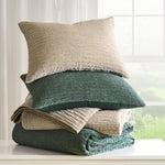 Beige Velvet Twin Bedding – Khaki Crushed Velvet Quilt Set with Sham, 68x86 Inches