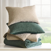 Beige Velvet Twin Bedding – Khaki Crushed Velvet Quilt Set with Sham, 68x86 Inches