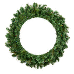 Vickerman D172536 36" Mixed Brussels Pine Artificial Wreath 300 Pvc/Hardneedle Tips