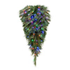 Vickerman D172638LED 36" X 22" Artificial Mixed Brussels Pine Teardrop 150 Pvc/Hardneedle Tips Dura-Lit 70 Multi LED Mini Lights