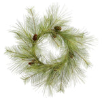 Vickerman D180224 24" Hugo Pine Artificial Christmas Wreath Unlit