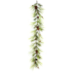 Vickerman D180515 6' X 15" Larkspur Pine Artificial Christmas Garland Unlit