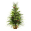 Vickerman D181040 4' X 25" Boulder Pine Artificial Christmas Tree Unlit