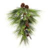 Vickerman D181107 30" Boulder Pine Artificial Christmas Teardrop Unlit
