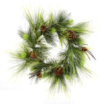 Vickerman D181124 24" Boulder Pine Artificial Christmas Wreath Unlit