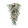 Vickerman D182107 36" Frosted Myers Pine Artificial Christmas Teardrop Unlit