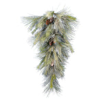 Vickerman D182107 36" Frosted Myers Pine Artificial Christmas Teardrop Unlit