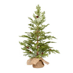 Vickerman D190220 24" Cedar Pine Artificial Christmas Tree Unlit