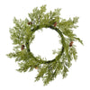 Vickerman D190324 24" Cedar Pinecone Artificial Christmas Wreath Unlit