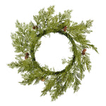 Vickerman D190324 24" Cedar Pinecone Artificial Christmas Wreath Unlit
