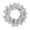 Vickerman D190930 30" Frosted Beckett Pine Artificial Christmas Wreath Unlit