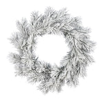 Vickerman D190930 30" Frosted Beckett Pine Artificial Christmas Wreath Unlit