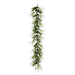 Vickerman D191513 6' Ridgeville Pine Artificial Christmas Garland Unlit