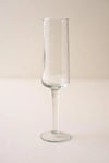 Champagne Flute Glasses - Hammered Glass - 8.5 High Six Piece Set by Kalalou