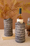 Snake Clay Wine Cooler 10 Height Decorative Wine Display Accent by Kalalou